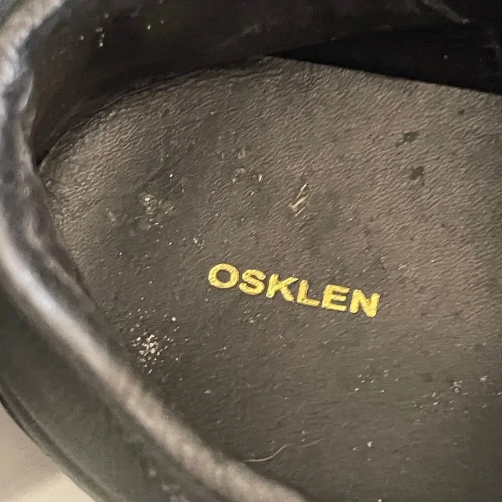 Osklen Arpex Men's Leather Sneakers Casual Flat Shoes Size 9 (39)
